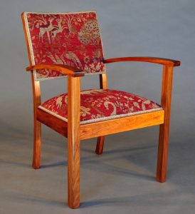 Retro Reading chair in Blackwood